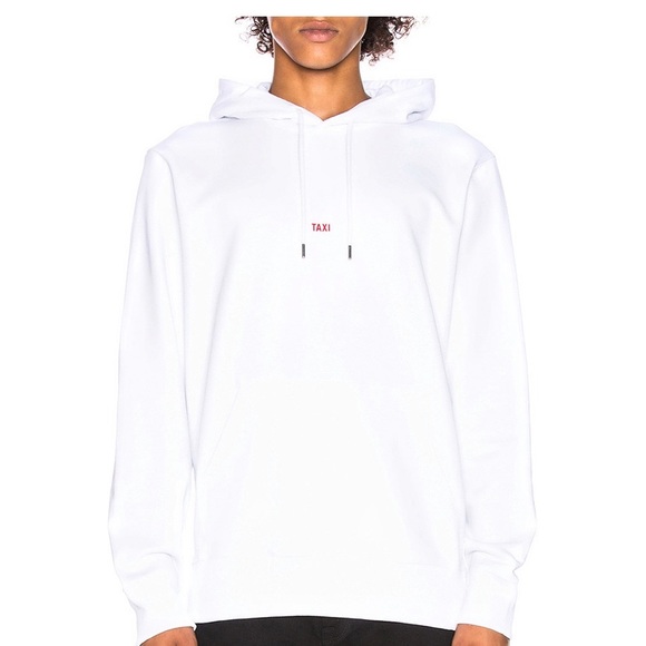 Helmut Lang Taxi Project Paris Hoodie White L XL - Picture 6 of 13